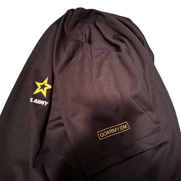 Official U.S. Army GoArmy Black Microfiber Shirt Size Small - Picture 4 of 4